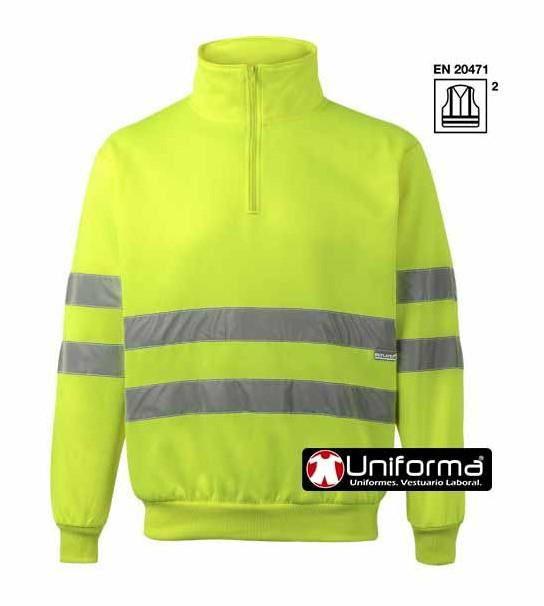 Sudadera de capucha de alta visibilidad Clase 2
