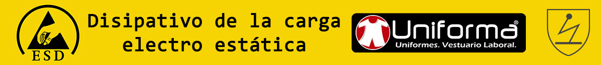 Camiseta Anti estática ESD Disipativa personalizable con logo de empresa en Uniforma