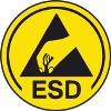 Bata de trabajo Antiestática Disipativa de la carga electro estática ESD