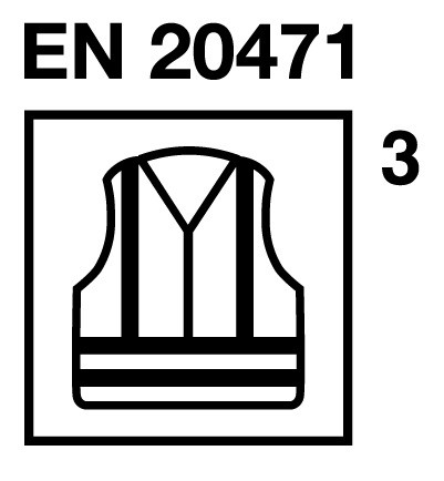 Mono Reflectante de Alta Visibilidad EN ISO 20471 Clase 3