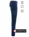 Pantalón Técnico Ligero Elástico Cómodo de color marino, personalizable con logo de empresa en Uniforma  - BW2035