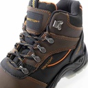Bota de Trekking Piel flor Marrón transpirable en Uniforma - SF215