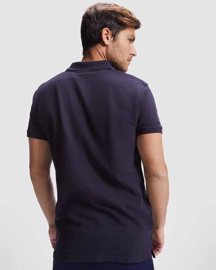 Polo sin botones para la industria alimentaria y de farmacia personalizable con logo de empresa en uniforma  - LY8403