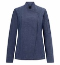 Chaqueta de Cocina en tejido Vaquero Elástico de color azul Denim, personalizable en Uniforma  - V405212SW