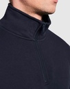 Sudadera de cuello alto, cierre de media cremallera, con puños y bajos elásticos para un mejor ajuste, personalizable con logo de empresa, bordado, serigrafía, en Uniforma - LY1109