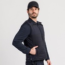 Chaleco Táctico de Policías, Vigilantes y cuerpos de seguridad, de color azul marino, en tejido Ultra-flex de Alto Rendimiento, en Uniforma - TR225