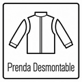 PICTO-02-Chaqueta Acolchada Mangas Desmontables - VL2270
