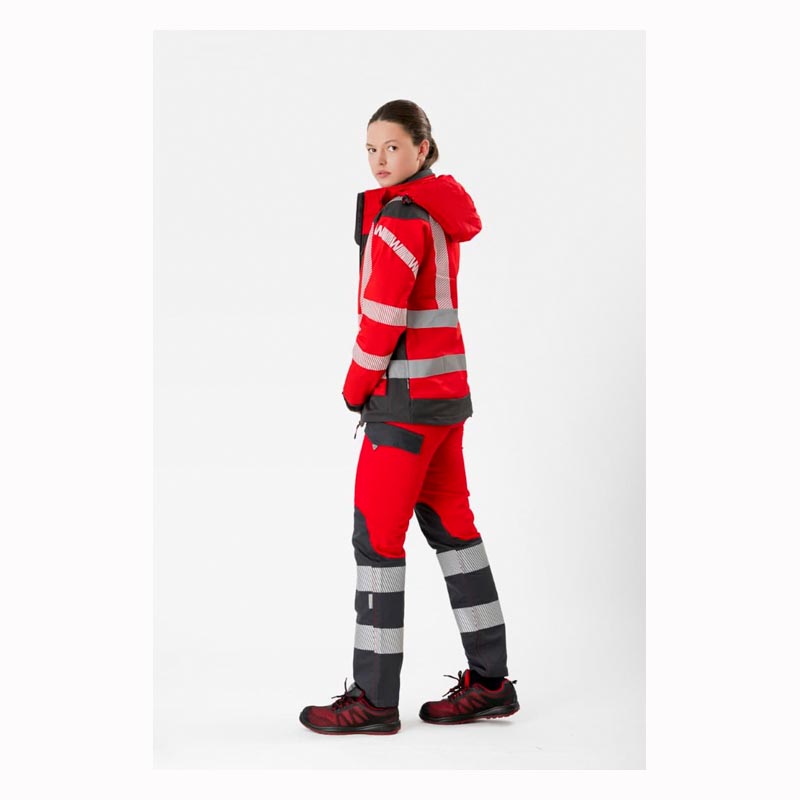 Chaqueta Softshell Roja Reflectante - TS9212