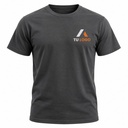 Rotulas logos en camisetas de trabajo en uiforma