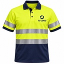 Rotular un logo en la ropa de trabajo en uniforma