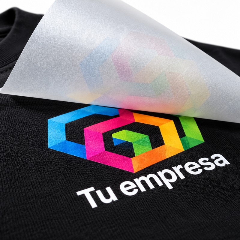 Impresión de logo a todo color en uniforma - PX180