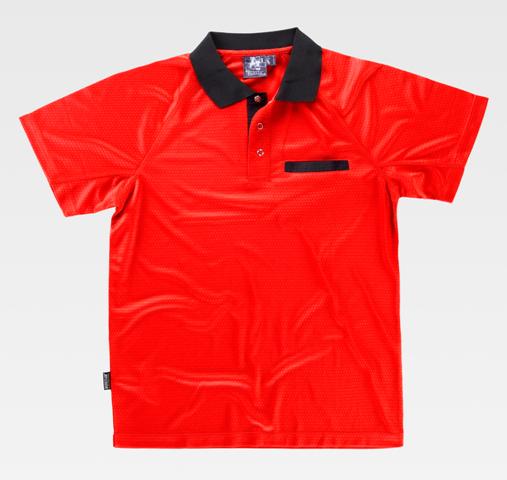 Polo Técnico Transpirable Bicolor - TS6530