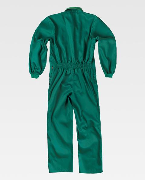 Mono de trabajo sin bolsillos Uniforma TB3010 verde