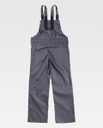 Peto de trabajo de tirantes uniforma TB2700  Gris