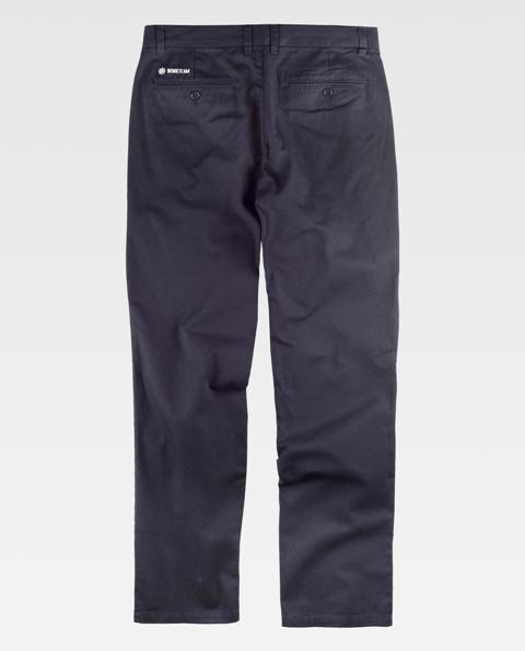 Pantalón de trabajo tipo chino Uniforma TB4020 Negro