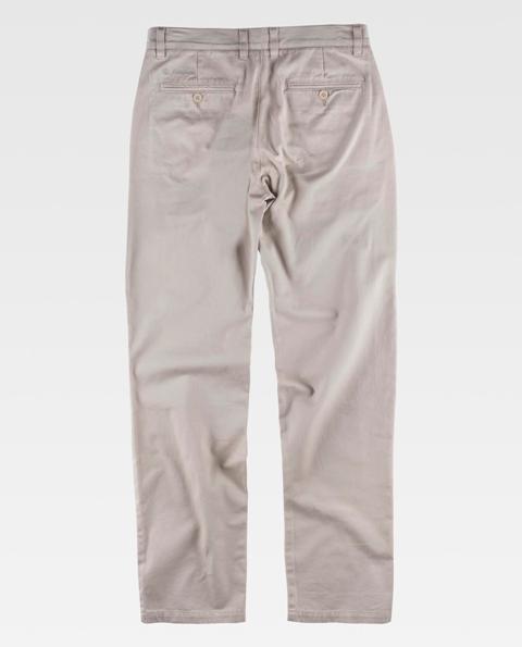 Pantalón de trabajo de mujer tipo chino Uniforma TB4025  Beige