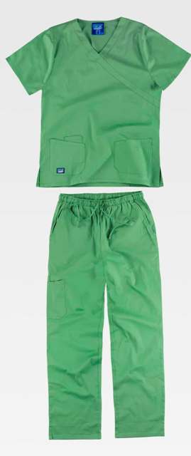 Conjunto Sanitario Elástico verde - TB9150
