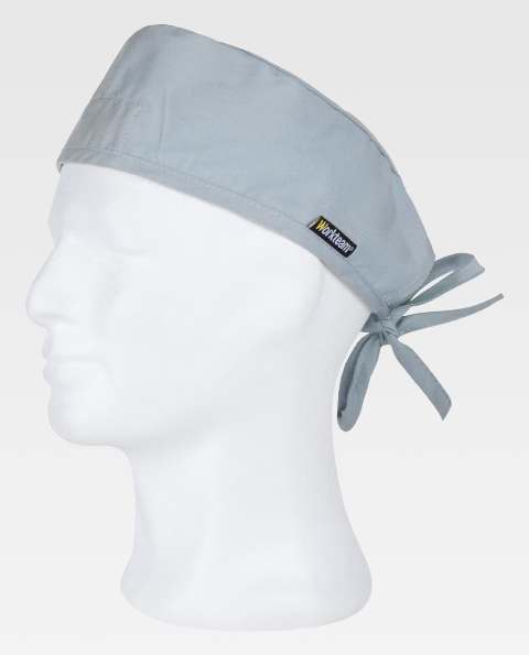 Gorro Sanitario tipo bandana Gris - TM614