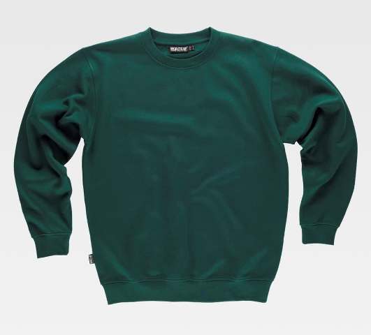 Sudadera Trabajo Cuello Redondo - TS5505 Verde