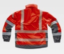 Parka Acolchada Roja Reflectante -TS9262