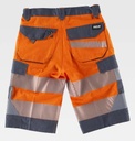 Pantalón Bermuda de Alta Visibilidad Naranja - TC2705