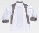 Chaqueta de Cocina Técnica Transpirable - TB9240 Blanca