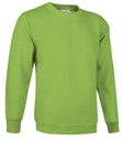 Sudadera trabajo Cuello Redondo personalizable  - VL9900 verde lima