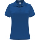 Polo Técnico Entallado Mujer Azul royal - LY0410