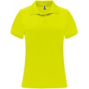 Polo Técnico Entallado Mujer Amarillo - LY0410