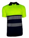 Polo Alta Visibilidad Manga Corta Marino - PR5600