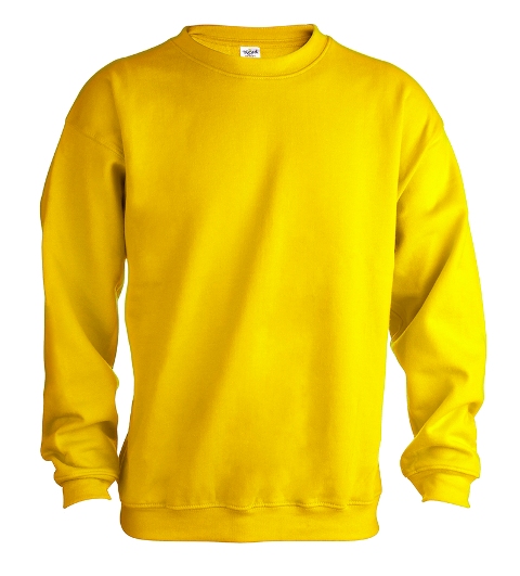 Sudadera Cuello Redondo Amarillo MK5864