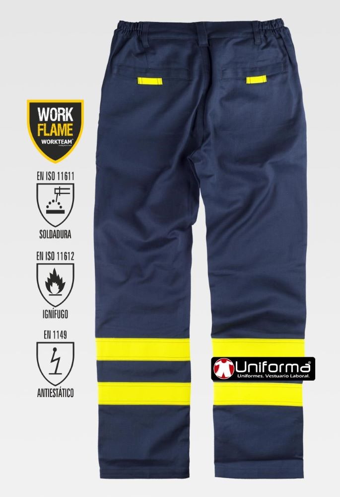 Pantalón Ignífugo Antiestático Soldadura -TB1494