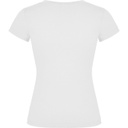 Camiseta Blanca Cuello Pico Mujer - LY6646