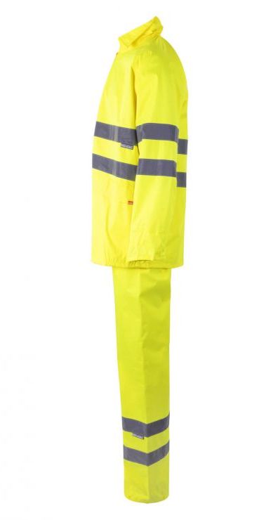 conjunto impermeable de lluvia  Alta Visibilidad - V189