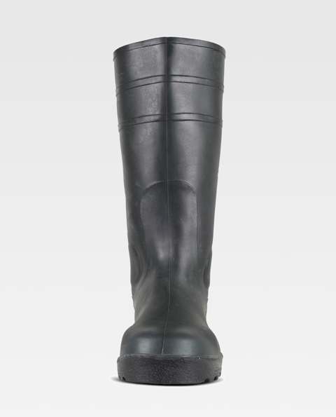 Bota de Agua Seguridad Categoría S5 de color verde, con protecciones en la puntera y plantilla anti perforante, en Uniforma  - TP2201