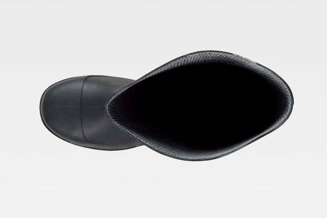 Bota de Agua Seguridad Categoría S5 de color verde, con protecciones en la puntera y plantilla anti perforante, en Uniforma  - TP2201