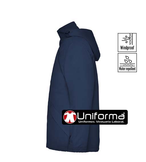 Parka Marino Acolchada Impermeable - LY5077