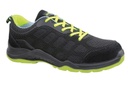 Zapato Deportivo Negro Verde Metal Free S1P - SF246