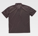 Polo Marrón Tejido Técnico Transpirable - TS6520