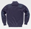 Jersey de trabajo de Algodón grueso de  Cuello Alto y cierre de media cremallera, personalizable con logo de empresa en Uniforma - TS5502