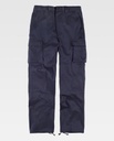 Pantalón de trabajo Reforzado con culera y rodilleas azul marino - TB1416