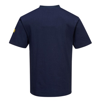 Camiseta Azul marino Antiestática ESD Disipativa - PAS20