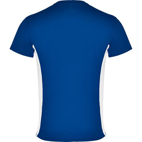 Camiseta Técnica Transpirable Azul combinada con blanco Tokio - LY0424