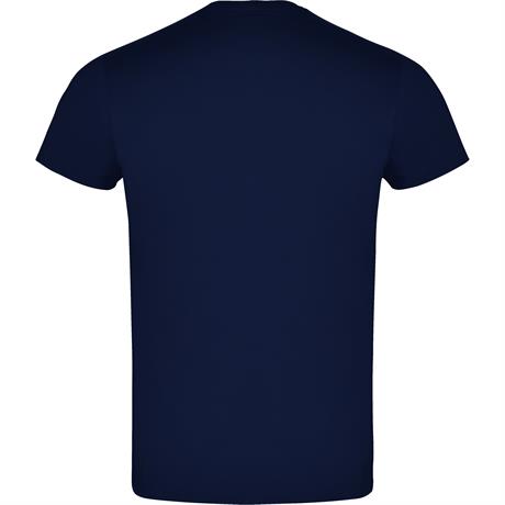 Camiseta Azul Marino Tubular algodón sin costuras laterales para personalizar con logo - LY6424