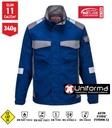 Chaqueta Ignífuga Anti-estática Lavado Industrial soldadura arco electrico resistente a prodcuctos químicos color azul - PFR08