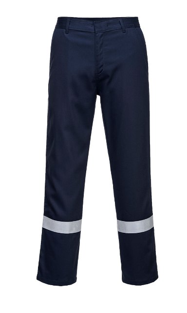 Pantalón de trabajo marino Ignífugo resistente a la llama , Soldadura y arco eléctrico en uniforma, para empresas electricas y electricistas - PBZ14