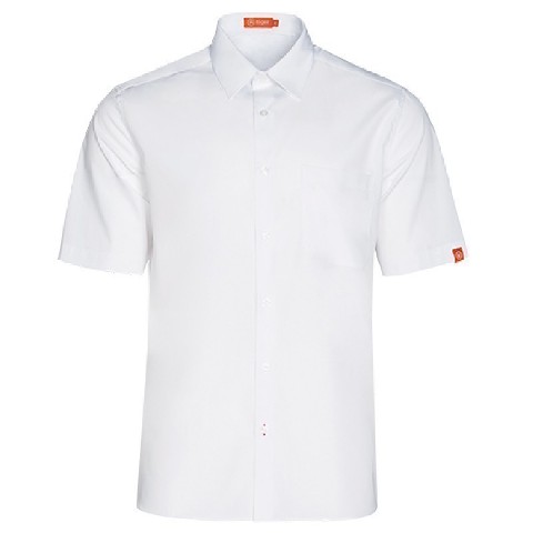 Camisa de trabajo de Manga Corta blanca con Lycra elástica cómoda - RG981139