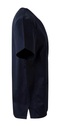 Casaca Marino de manga corta Cuello Pico en tejido Elástico cómoda, para sector sanitario y servicios, en uniforma, personalizable con logo de empresa  - V535206S