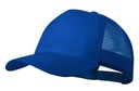Gorra de 5 Paneles con tejido de malla MK6337 azul royal