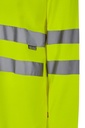 Camiseta de trabajo de Alta Visibilidad Amarillo reflectante de Manga Larga con tejido HIS VIS Cotton de alto contenido en algodón para más comodidad y suavidad, personalizable con logo de empresa en uniforma.net - V305614